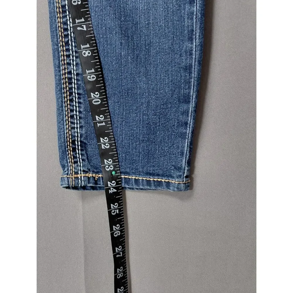 Seven7 Blue Skinny Stretch Jeans Women Size 26